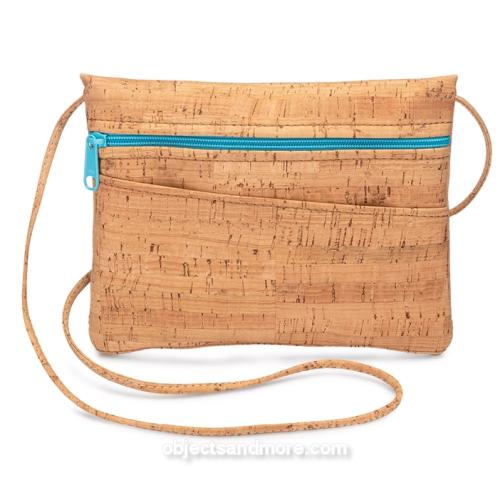 2in1 Cross Body & Hip Bag- Aqua by NATALIE THERESE